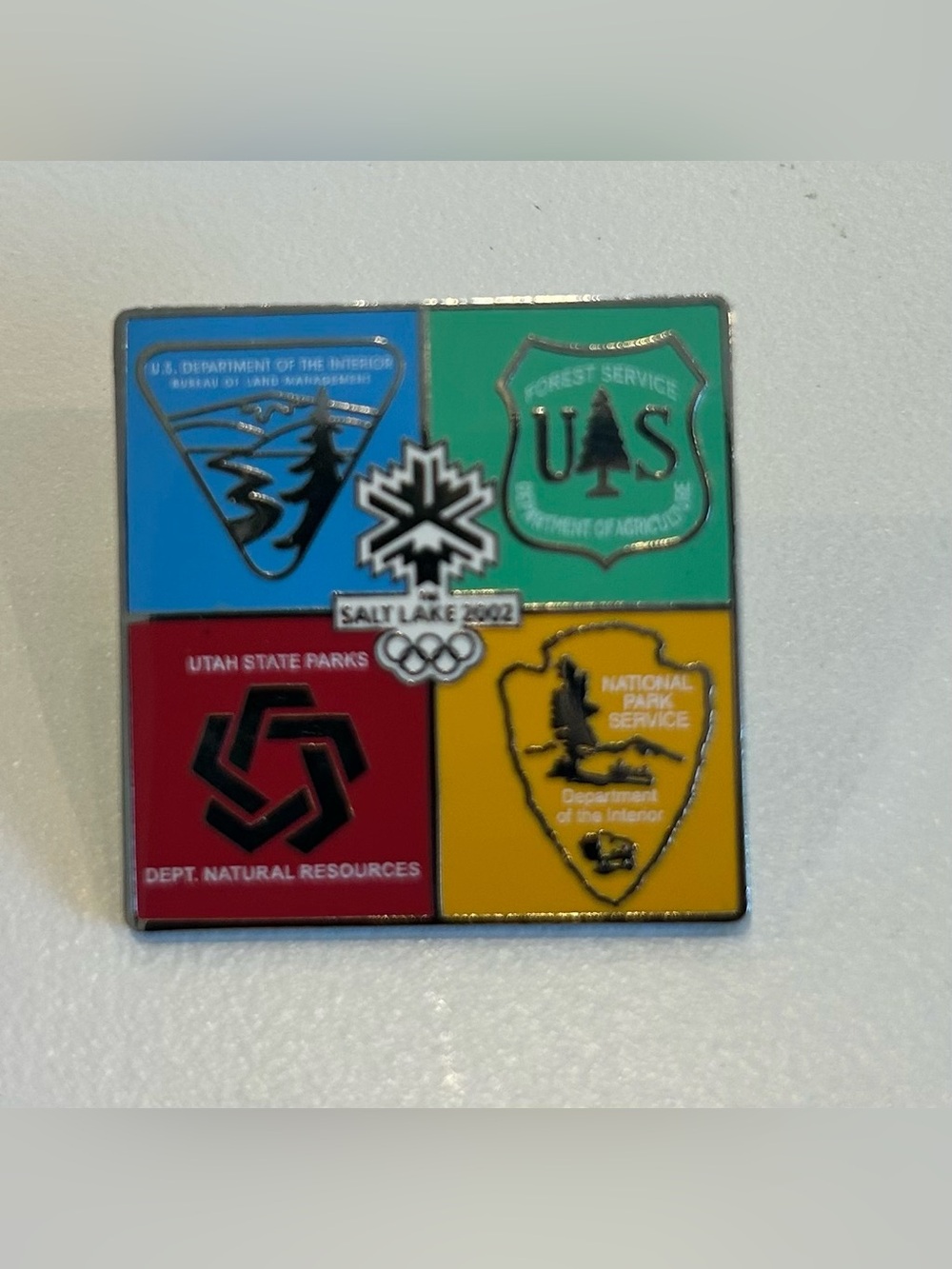 Rare Olympic Pin 2002 Americas Public Lands